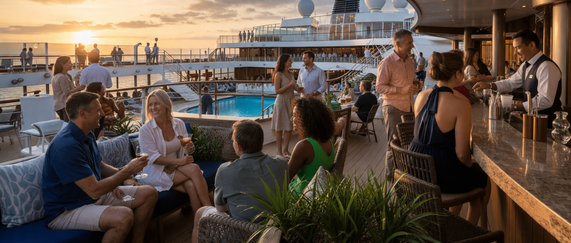 Best Places to Meet People on a Cruise Ship