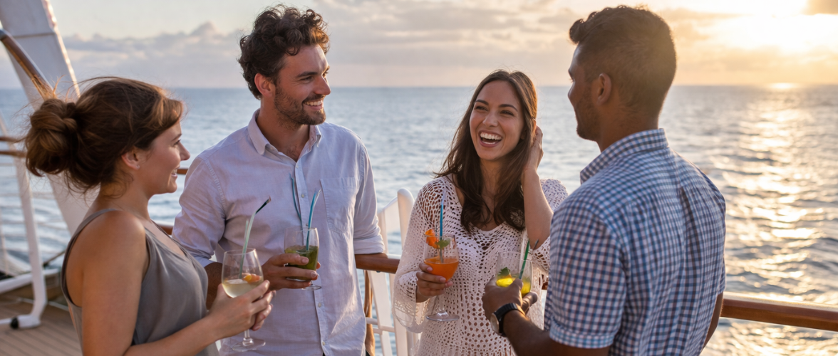 Make Friends on a Cruise Without Feeling Awkward